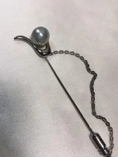 あこや貝本真珠　ピンブローチ