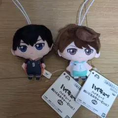 ハイキュー　ぬいぐるみちゃーむvol.1 及川徹 影山飛雄