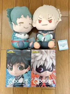 ヒロアカ　フィギュア　ぬいぐるみ　4点