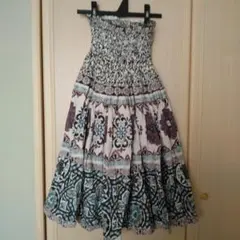 フラダンス用パウスカート 多色花柄