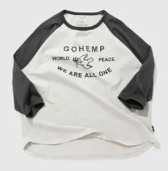 GOHEMP 七分袖　新品未使用サイズS WIDE BASEBALL TEE