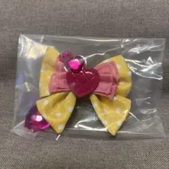 ディズニーパルパルーザ　ミニーのファンダーランド　リボン　キーチェーン　クラリス