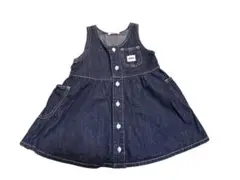 美品　EDWIN デニム ジャンバースカート 95 オールシーズン