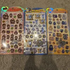 うるちゅる POP SEAL 3種セット モンチッチ　スンスン　モジョジョ