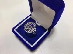 平成レトロ ヴィンテージ 銀 SILVER 925刻印 指輪 デザインリング