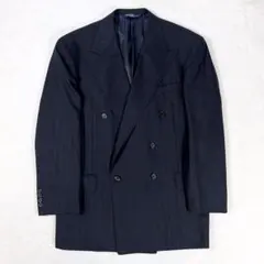 Polo Ralph Lauren ダブルブレザー ストライプ AB6 ウール