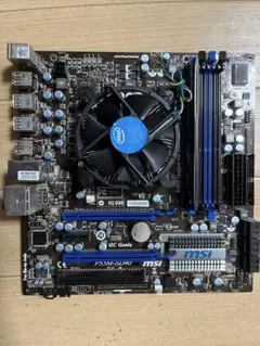 MSI P55M-SD40 　CPU i7 860 メモリ2G セット