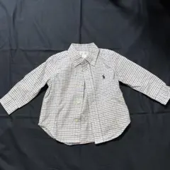 ラルフローレン　子供　キッズ　ベビー　サイズ80㎝　チェックシャツ