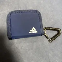 adidas ネイビー コインケース