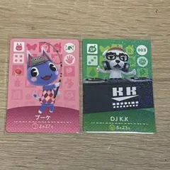 どうぶつの森 amiibo カード ブーケ DJ K.Kのサムネイル