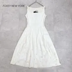 2026年最新】foxey フォクシー ワンピース 40 新品 白ホワイトの人気