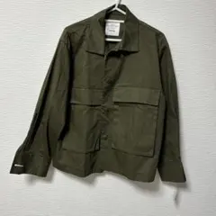 SHIPS any ミリタリージャケット オリーブ　フリーサイズ　新品タグつき
