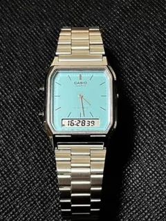 【希少•完売】CASIO クラシック ターコイズブルー CASIO】大人気ターコイズブルーの腕時計を再入荷いたしました