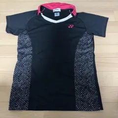 YONEX VersiCool バドミントンウェア M 黒/ピンクのサムネイル