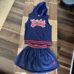 ALGY スカートセットアップ　140 子供服　上下セット