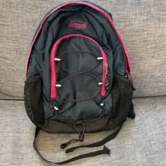 Coleman 黒とピンクのリュック