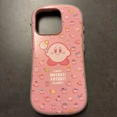 星のカービィ iPhone16Pro スマホケース　iFace