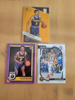 【812】NBA カード Peyton Watson RC