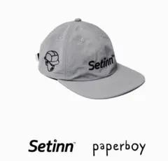 Setinn セットイン　キャップ　グレーギンガム メルカリ