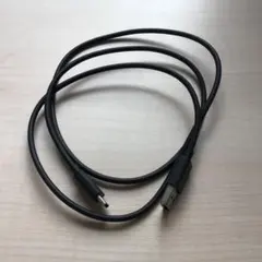 USB-A to C ケーブル 約0.9m 黒