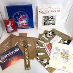 LD、ディズニー　LD-BOX、ミッキーマウス　シンデレラ　レーザーディスク