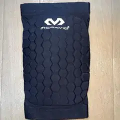mcDavid エルボーガード 黒 六角形パターン