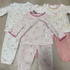 UNIQLO 80パジャマ3枚セット