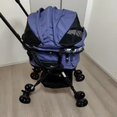 し*と様 【コムペット公認】compet ミリミリEG |ペットカート　ネイビー