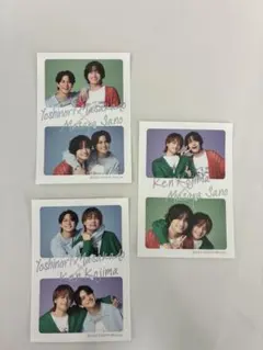 ステッカー3枚セット Aぇ！group 正門・小島・佐野