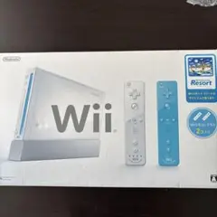 【箱付】Nintendo Wii Sports 本体、付属品、Wiiリゾート