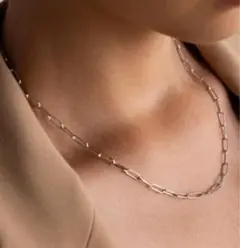 新品 ステンレス ロング スクエア チェーン ネックレス シルバー 調節 Y字