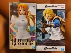 ワンピース　GLITTER＆GLAMOROUS　ナミ　グランディスタ　サボ