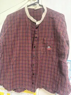 サマンサモスモス　ムーミンコラボ　リトルミイ　チェック柄　シャツ