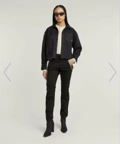 G-STAR RAW ブラック ストレートデニムのサムネイル