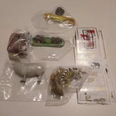 平成十五年原色干支図鑑　5種類セット　ユージン　海洋堂のサムネイル