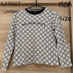 BURBERRY ノバチェック ロゴ　 スウェット　トレーナー　150のサムネイル