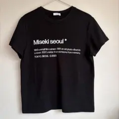 Misekiseoul short sleeves BLACK