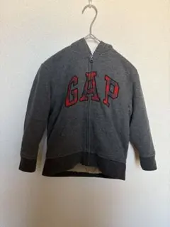 GAP フルジップ パーカー 110 ボア ギャップ アウター モコモコ 冬
