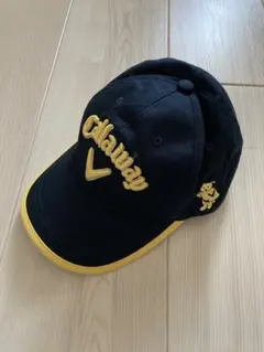 【専用】Callaway ベア　立体刺繍　キャップ　ネイビーとイエロー
