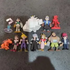 FF7 ファイナルファンタジー7 ポリゴンフィギュア　G賞　11点+おまけ付きのサムネイル