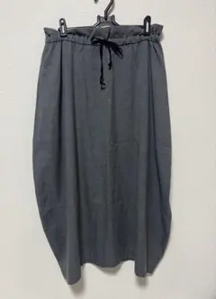 ロングスカート グレー