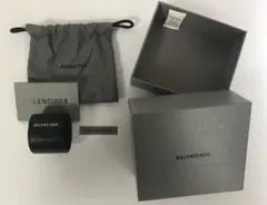 【新品未使用】 BALENCIAGA アクセサリー　レザーバングルのサムネイル