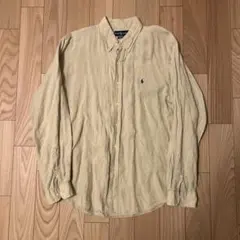 Ralph Lauren ベージュ 長袖シャツ XL