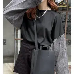 グレイルデニムスリーブトップス［fu42］