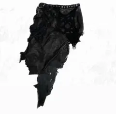 y2k osada ginzi leather skirt archive