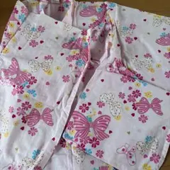 蝶と花のデザイン 浴衣 120