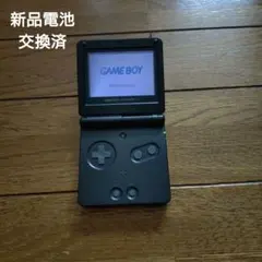 ゲームボーイアドバンスSP本体オニキスブラック動作確認済