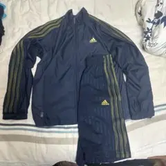 adidas ジャージ上下セット M ネイビー