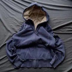 00's OLD UNIQLO オールドユニクロ ジップパーカー　ボア　y2k