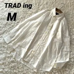 【TRADIng】 リネン シャツ 新品 レナウン スーツ カジュアル